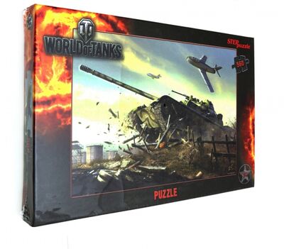 Puzzle-560 "World of Tanks" (97072) Степ Пазл 