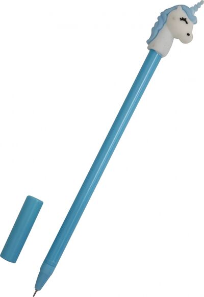 Ручка с фигуркой "Единорог" (голубая) IQ Format 