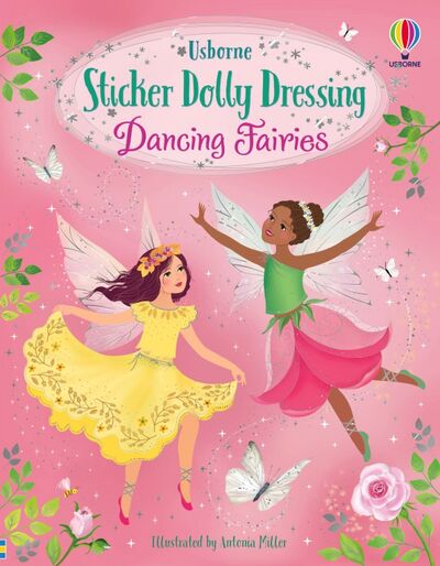 Книга: Sticker Dolly Dressing Dancing Fairies (Watt Fiona) ; Usborne, 2021 