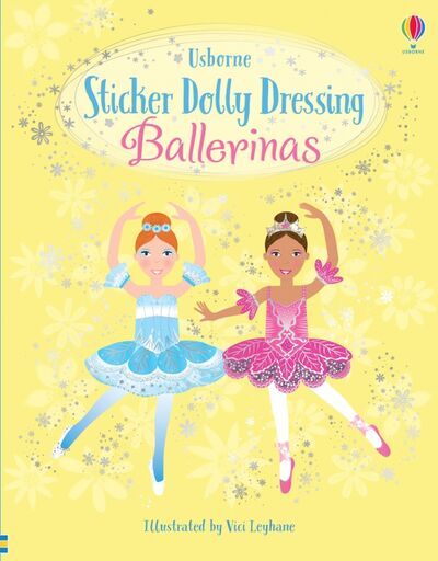 Книга: Sticker Dolly Dressing. Ballerinas (Pratt Leonie) ; Usborne, 2020 