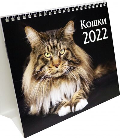Календарь-домик (евро) Кошки. 2022 год Свежий ветер 