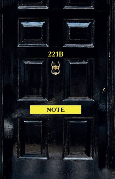 Блокнот "Шерлок. 221b Note", А5 Бомбора 