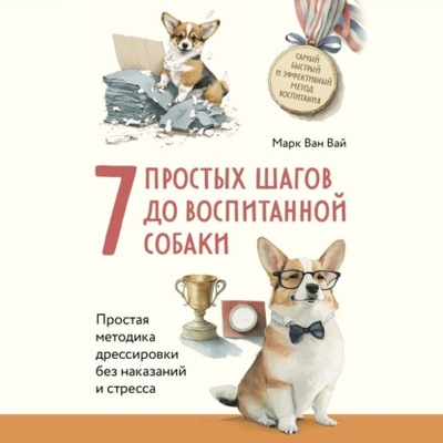 Книга: 7 простых шагов до воспитанной собаки. Простая методика дрессировки без наказания и стресса (Марк Ван Вай) , 2019 