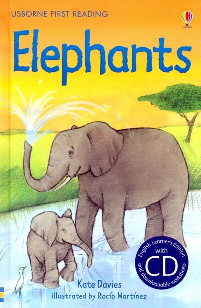 Книга: Elephants (+CD) (Davies Kate) ; Usborne, 2011 