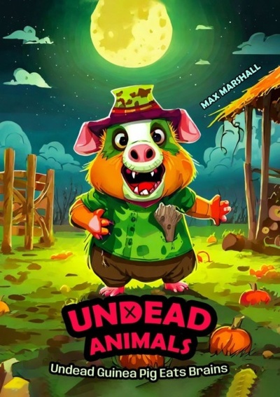 Книга: Undead Guinea Pig Eats Brains. Undead Animals (Max Marshall) 