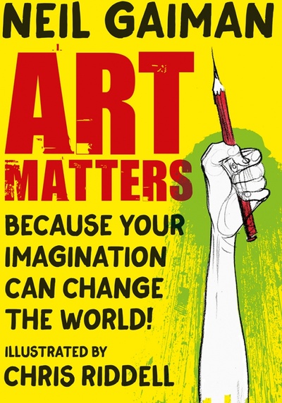 Art Matters. Because Your Imagination Can Change the World Headline 