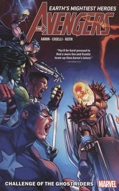 Книга: Avengers. Vol. 5: Challenge Of The Ghost Riders (Аарон Джейсон) ; Marvel, 2019 