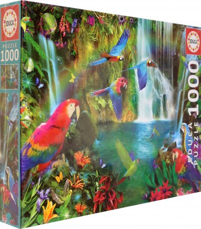 Пазл. Тропические попугаи, 1000 элементов Educa 