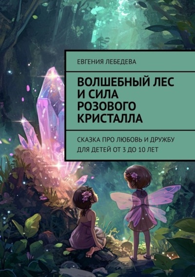 Книга: Волшебный лес и сила розового кристалла. Сказка про любовь и дружбу для детей от 3 до 10 лет (Евгения Лебедева) 