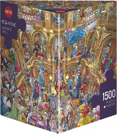 Puzzle-1500 Приключения на маскараде Heye 