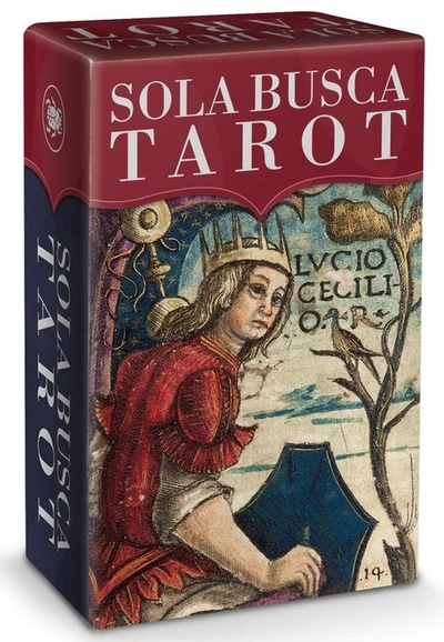 Книга: Таро мини Сола Буска/Mini Tarot Sola Busca; Аввалон-Ло Скарабео, 2024 