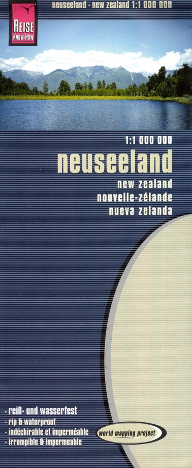 Книга: Neuseeland. 1:1 000 000; Reise Know-How, 2013 