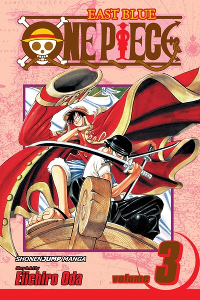 Книга: One Piece том 3 (Eiichiro Oda) , 2008 