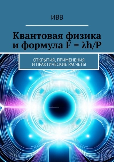 Книга: Квантовая физика и формула F = h/P. Открытия, применения и практические расчеты (ИВВ) 