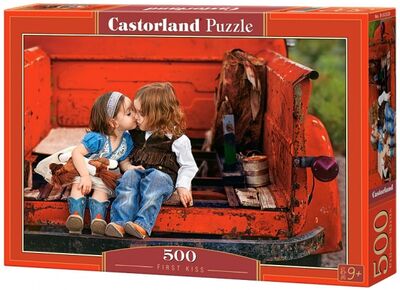 Puzzle-500 "Первый поцелуй" (B-52523) Castorland 