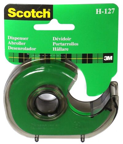 Диспенсер для клейкой ленты (19мм х33м, дымчатый) (225935) Scotch 