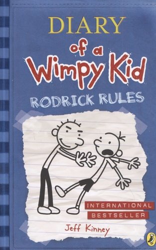 Книга: Diary of a Wimpy Kid: Rodrick Rules (Book 2) (Kinney Jeff, Кинни Джефф) ; Puffin, 2013 