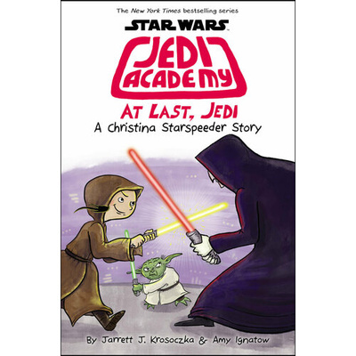 Книга: At Last, Jedi (Ignatow Amy, Krosoczka Jarrett J.) ; Scholastic Inc., 2020 