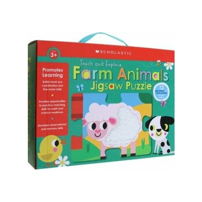 Книга: Farm Animals Jigsaw Puzzle; Scholastic Inc., 2020 
