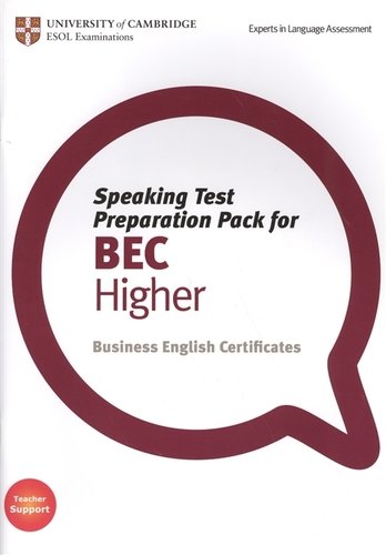 Книга: BEC Speaking Test Preparation Pk Higher Bk +DD (Hewings Martin) ; Cambridge University Press, 2017 