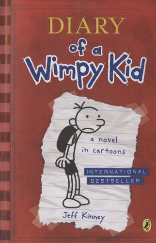 Книга: Diary of a wimpy kid (Kinney Jeff, Кинни Джефф) ; Penguin Books, 2013 