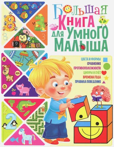 Книга: Большая книга для умного малыша (Скиба Тамара Викторовна) ; Владис, 2018 