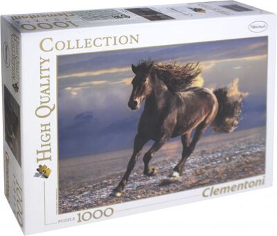 Пазл-1000 "Благородный конь" (39420) Clementoni 
