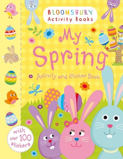 Книга: My Spring Activity and Sticker Book; Bloomsbury, 2013 
