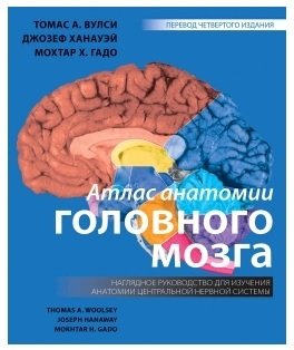 Книга: Атлас анатомии головного мозга. Наглядное руководство для изучения анатомии ЦНС (Вулси) ; Издательство Панфилова, 2020 