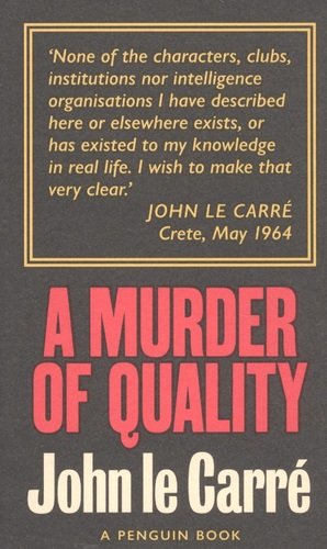 Книга: A Murder of Quality (Ле Карре Джон) ; Penguin Books, 2020 