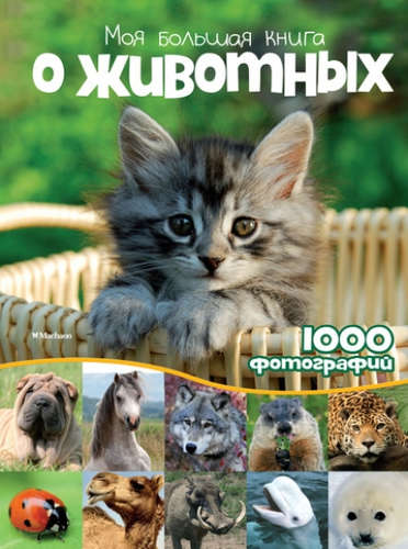 Книга: Моя большая книга о животных. 1000 фотографий (Бологова Валентина) ; Махаон, 2021 