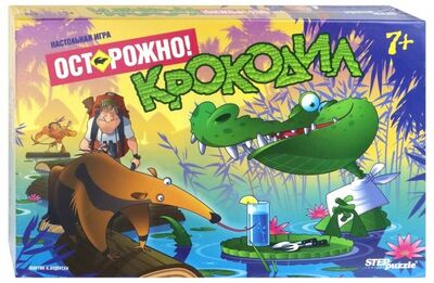 Настольная игра "Осторожно! Крокодил!" (76574) Степ Пазл 
