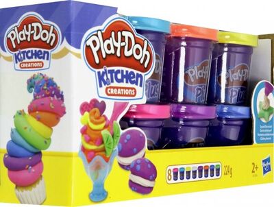 Набор "Play-Doh PLUS" (8 банок) (A1206Е24) Hasbro 