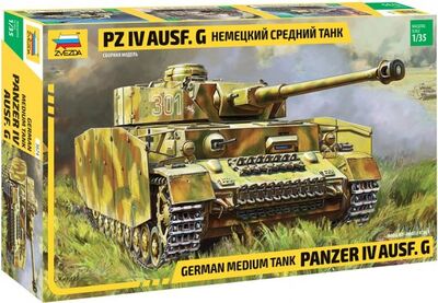 Немецкий средний танк Pz IV Ausf. G 1/35 (3674) Звезда 