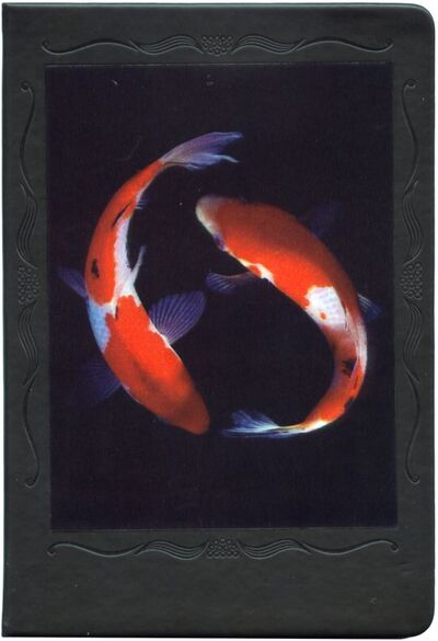 Записная книжка 3D "Рыбки" (А5, 80 листов, кожзам) (NB-3D-F) Arte Nuevo 
