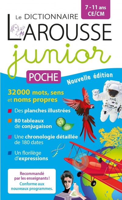 Книга: Larousse junior poche; Larousse, 2023 