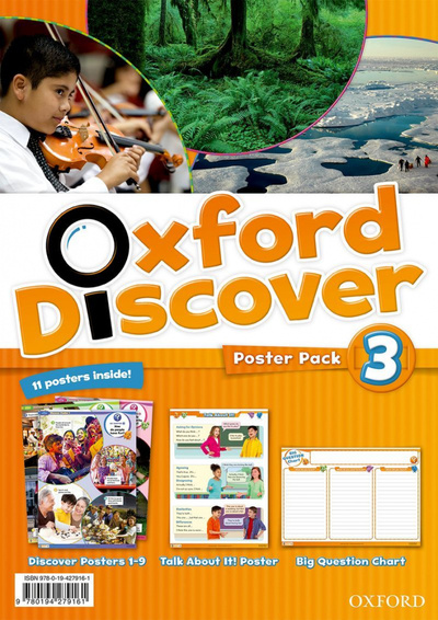 Книга: Oxford Discover 3 Poster Pack (Koustaff Lesley, Rivers Susan) , 2014 