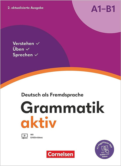 Книга: Grammatik aktiv A1-B1 (Jin Friederike, Voss Ute) , 2023 