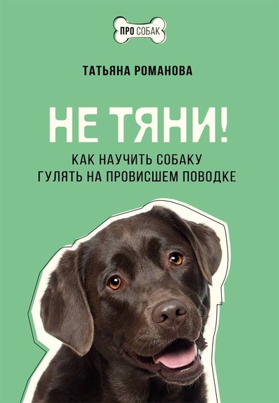 Книга: Не тяни! Как научить собаку гулять на провисшем поводке (Романова Татьяна Владиславовна) ; АСТ, 2024 