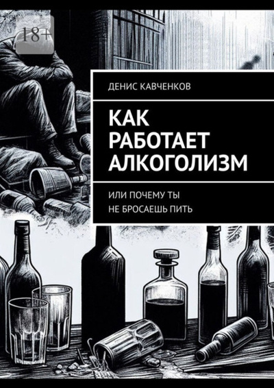 Книга: Как работает алкоголизм. Или почему ты не бросаешь пить (Денис Кавченков) 