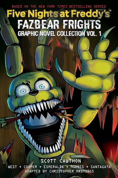 Книга: Five Nights at Freddy's Fazbear Frights Graphic Novel 1 (Scott Cawthon) ; Scholastic, 2023 