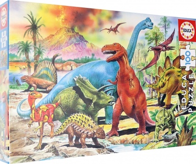 Пазл. Динозавры, 100 деталей Educa 