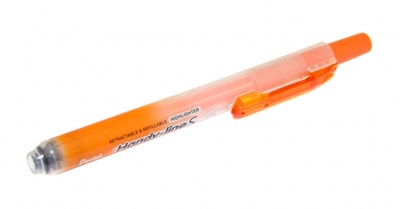 Маркер-выделитель текста Handy-Lines с функцией "чистый карман", оранжевый Pentel 