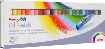 Пастель масляная Arts Oil Pastels, 25 цветов Pentel 