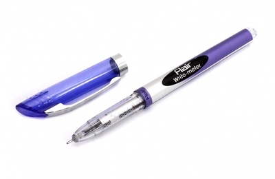 Ручка шариковая "Writo-Metr", 0.5 мм, синяя Flair 