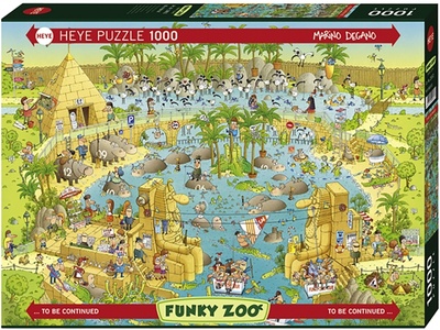 Пазл. Нильский зоопарк, 1000 элементов Heye 