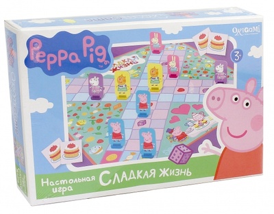 Настольная игра. Peppa Pig. Сладкая жизнь Оригами 