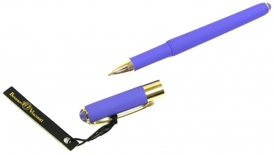 Ручка шариковая "Monaco", синяя, цвет корпуса лиловый Bruno Visconti 