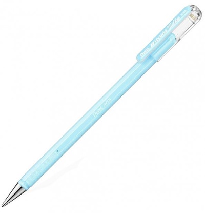 Гелевая ручка "Hybrid Milky", пастельный голубой стержень, 0,8 мм Pentel 