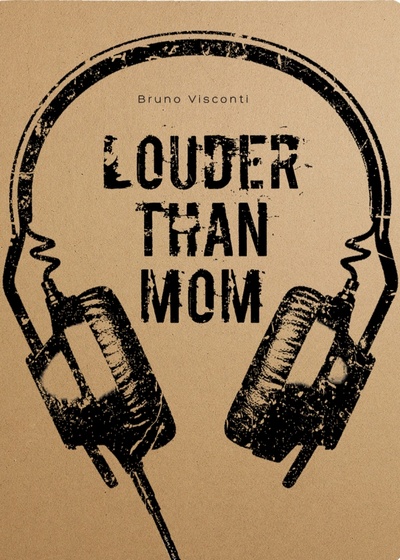 Тетрадь "Louder than mom", B5, 60 листов, клетка Bruno Visconti 